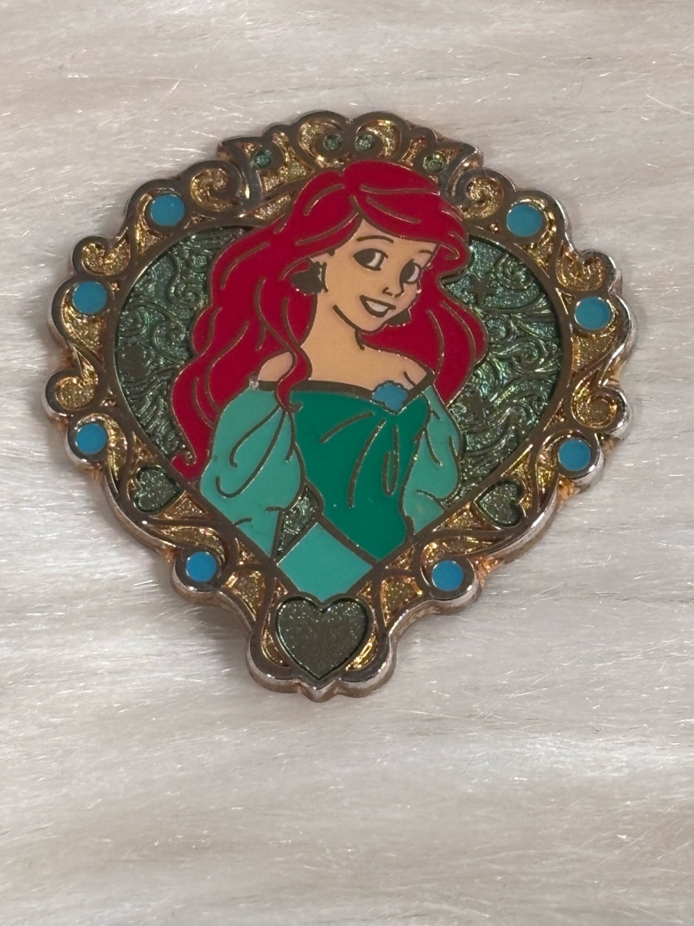 Disney Pin Storybook Princess - Ariel - Princess Hearts